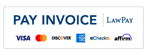 Pay Invoice 1 Online Payments  We use LawPay to allow our clients a convenient and secure way to Pay Invoices and Retainers. LawPay ensures we accept payments in compliance with ABA and IOLTA guidelines.